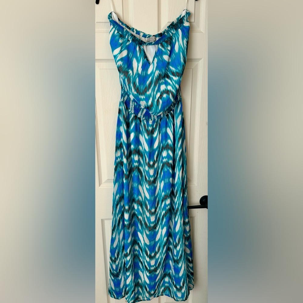 S.Y.L.K. Strapless maxi dress